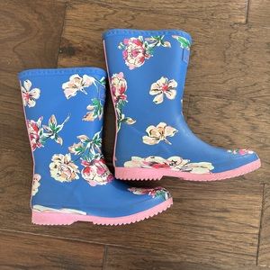Girls Joules Rain Boots US size 13.